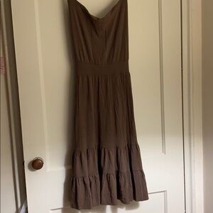 NWT Urban Behavior Brown tube dress